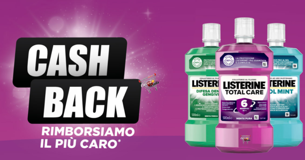 “Listerine ti rimborsa”